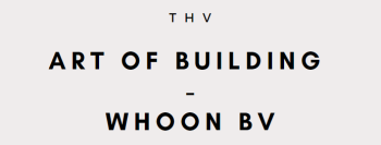 Thv Art of Building - Whoon bv